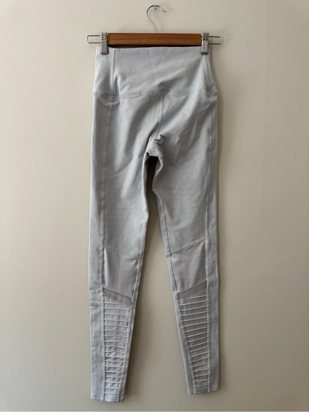 ALO Yoga High Waist Moto Leggings Alloy Gray S